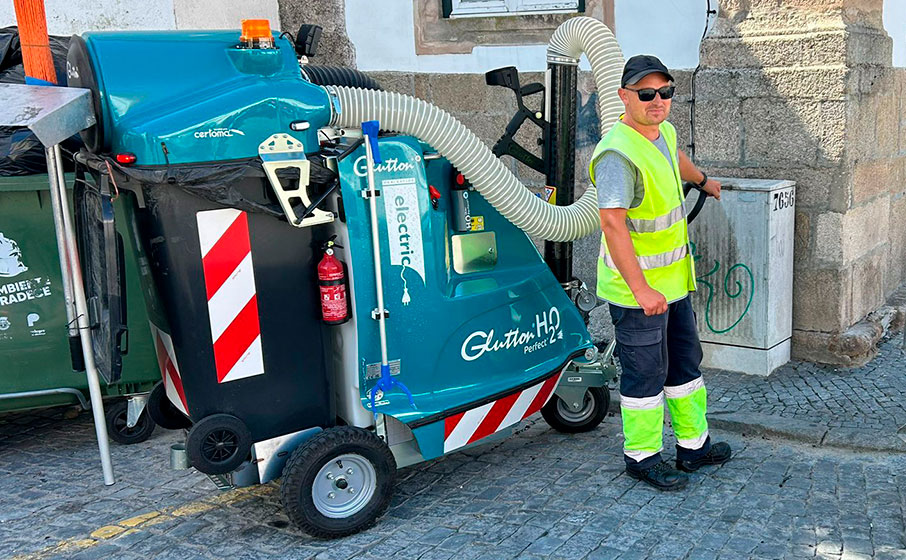 Portalegre reforça limpeza urbana com novo equipamento elétrico de varredura